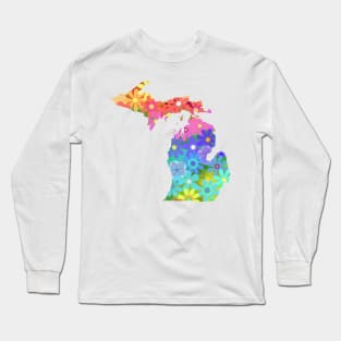 BIG Flowers Michigan | LGBTQ | Pride | Cherie's Art(c)2021 Long Sleeve T-Shirt